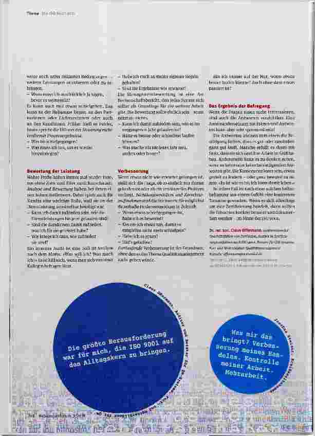 Vorschauseite 5: QM als alltägliche Herausforderung die ISO 9001:2015