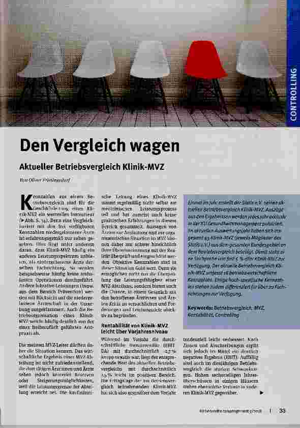 Vorschauseite 1: Den Vergleich wagen