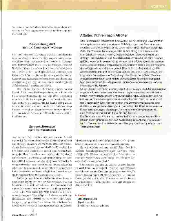 Vorschauseite 3: Angst vor dem Essen