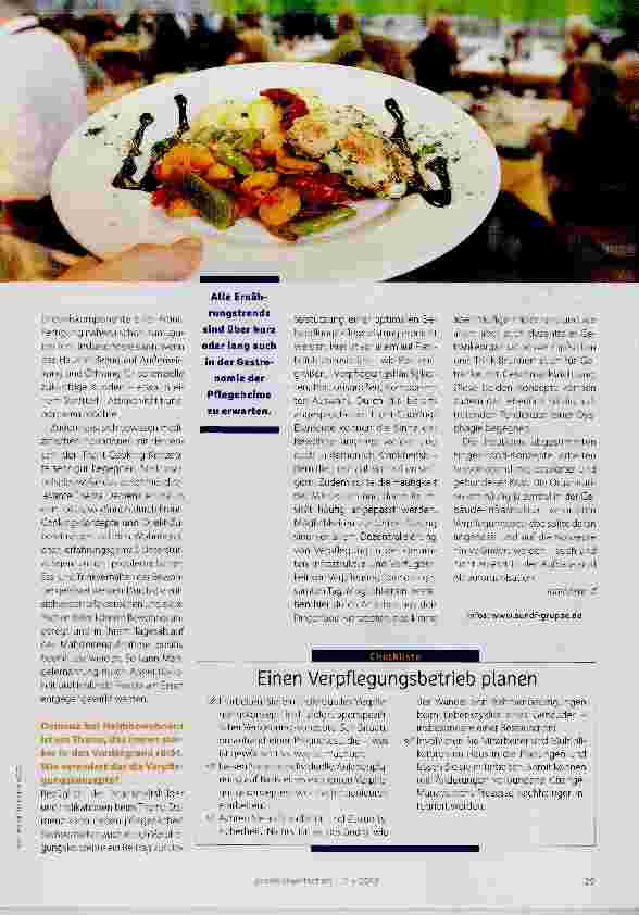 Vorschauseite 2: Front-Cooking gehört schon zum guten Ton
