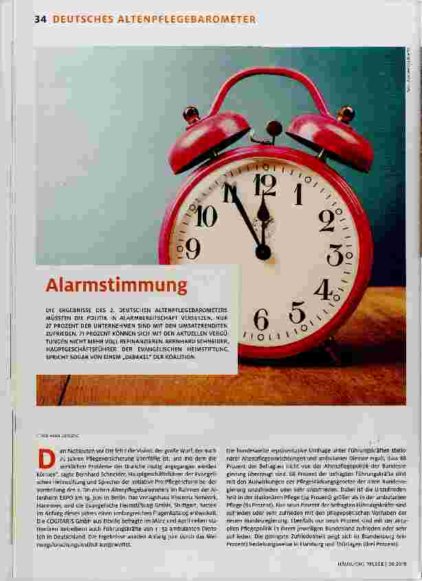 Vorschauseite 1: Alarmstimmung