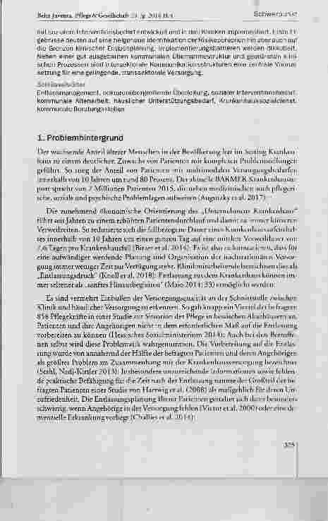 Vorschauseite 2: Klinikentlassungen älterer Patienten mit sozialem Interventionsbedarf: Möglichkeiten und Grenzen kommunalen Handelns am Beispiel des Wiesbadener Gesundheitsnetzes „GeReNetWi“