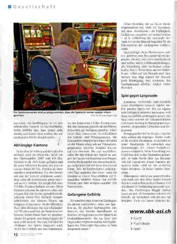 Vorschauseite 3: Rien ne va plus - oder wenn das Spiel zum Dämon wird