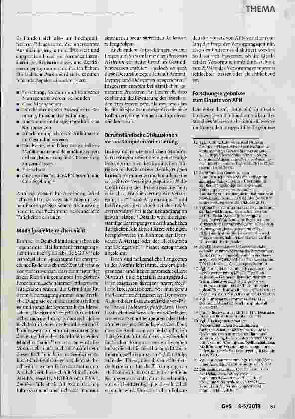 Vorschauseite 3: Pflege: Next Generation Warum eine erweiterte pflegerische Praxis die Versorgungsqualität verbessert