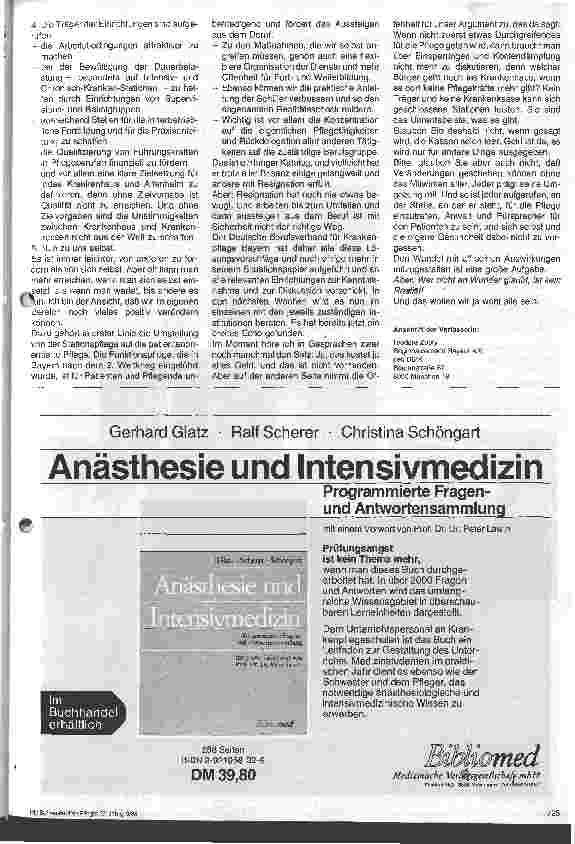 Vorschauseite 5: Die Situation der Pflege und der Pflegeberufe