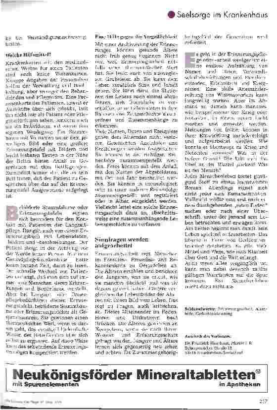 Vorschauseite 3: Biographisches Arbeiten mit Älteren