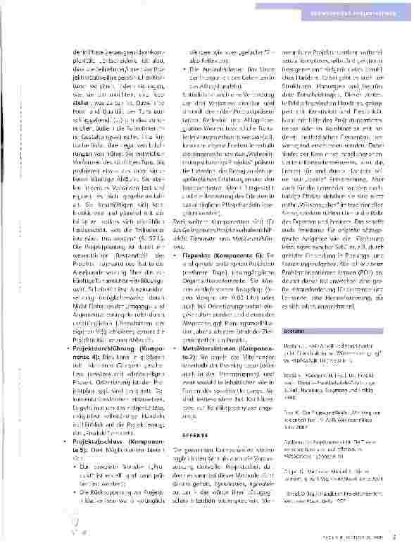 Vorschauseite 4: PROJEKTUNTERRICHT
