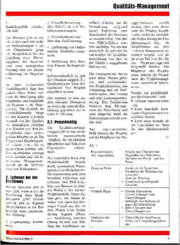 Vorschauseite 2: Umsetzung einer Qualitätspolitik in Gesundheitseinrichtungen