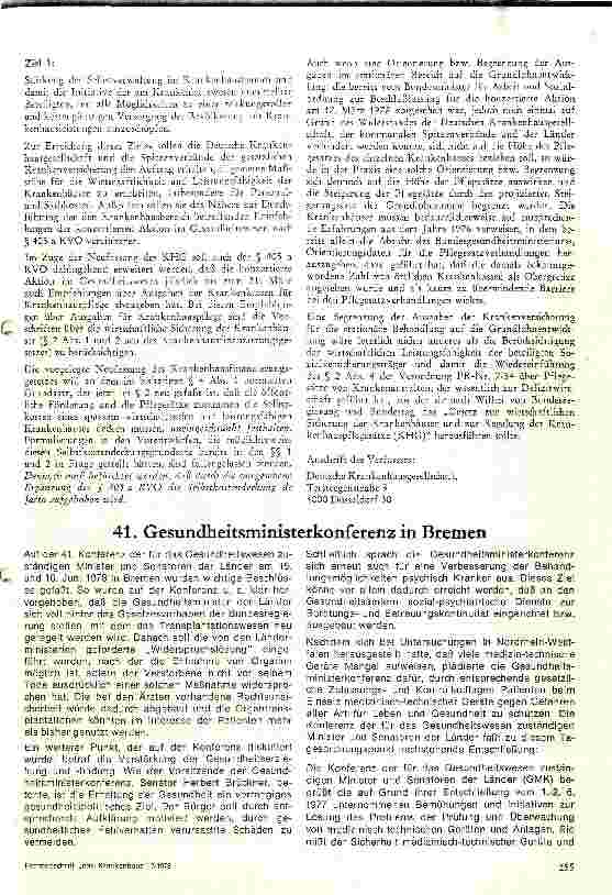 Vorschauseite 3: Gesetzentwurf der Bundesregierung zur Änderung des KHG