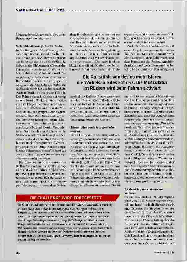 Vorschauseite 3: Frische Ideen für die Pflege
