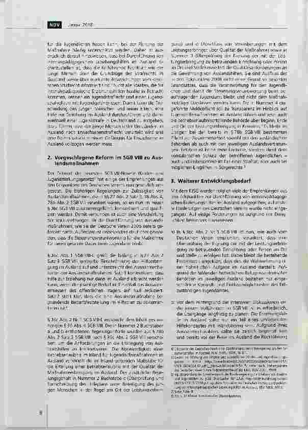 Vorschauseite 2: Ein Zwischenruf zu intensivpädagogischen Erziehungshilfen im Ausland