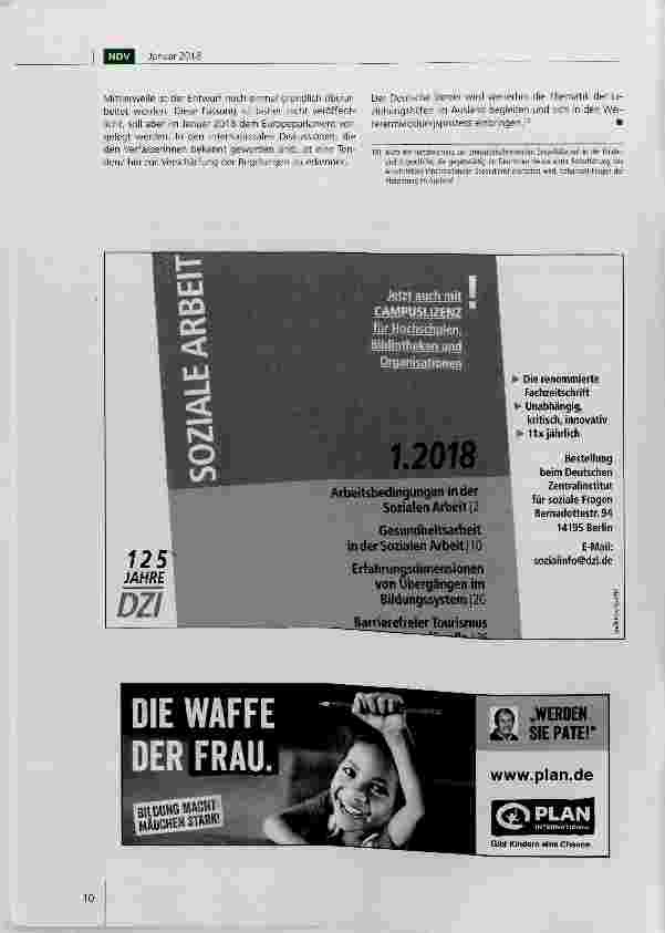 Vorschauseite 4: Ein Zwischenruf zu intensivpädagogischen Erziehungshilfen im Ausland