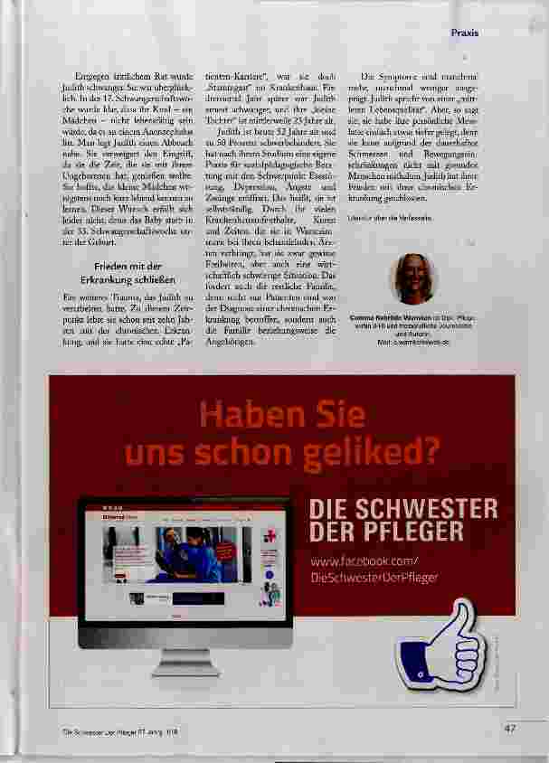 Vorschauseite 4: Ein Leben mit der Erkrankung