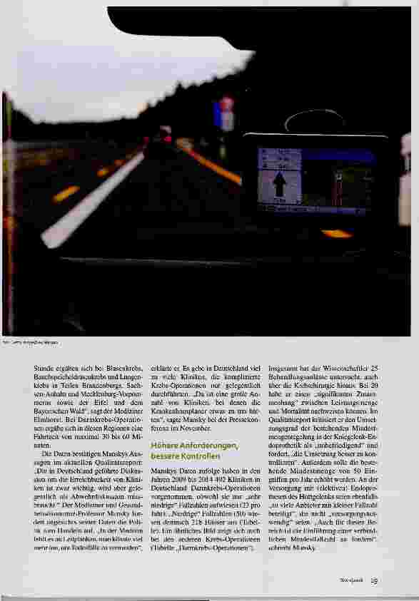 Vorschauseite 2: Längere Fahrtzeiten sind verkraftbar