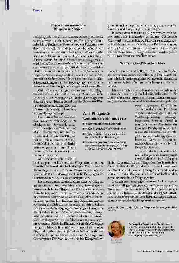 Vorschauseite 3: Die Zeit des Schweigens muss vorbei sein