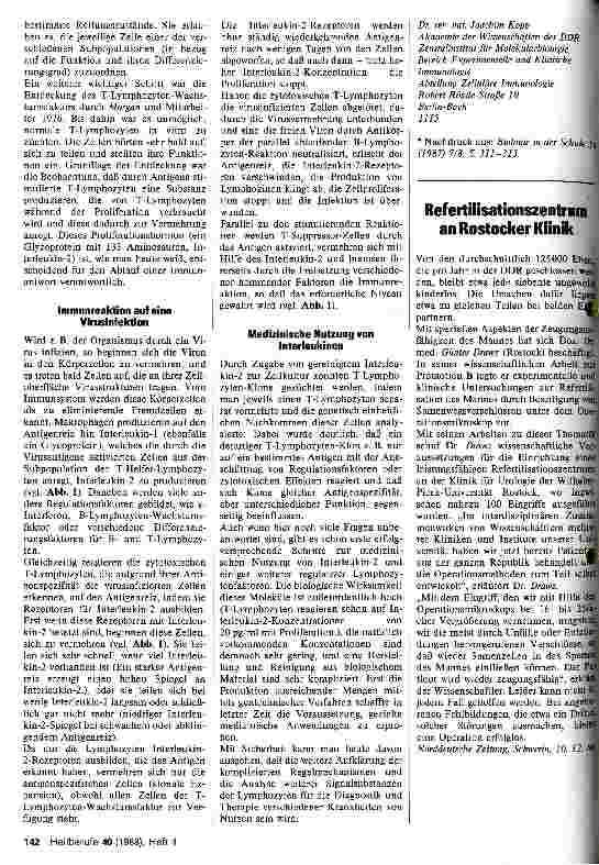 Vorschauseite 3: T-Lymphozyten-Regulationselemente des Immunsystems