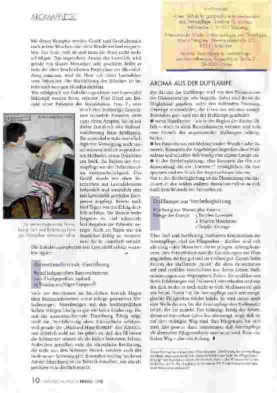 Vorschauseite 3: Ätherische Öle mit heilender Kraft Aromatherapie