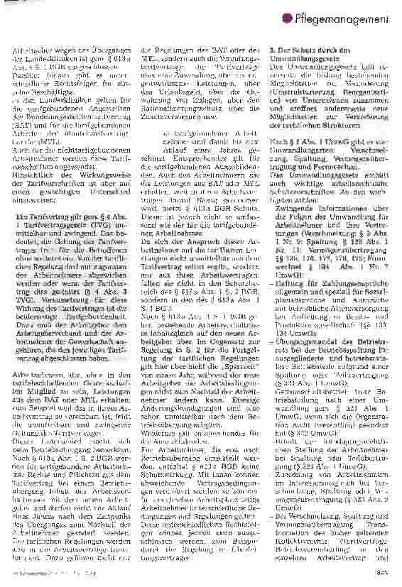 Vorschauseite 3: Die Privatisierung von landeseigenen Krankenhäusern aus arbeitsrechtlicher Sicht (Teil 1)