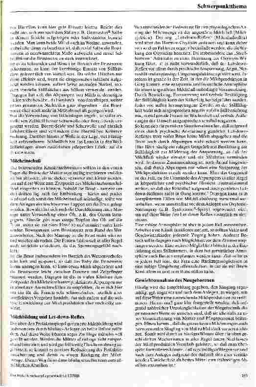 Vorschauseite 4: Anleitung zum Stillen