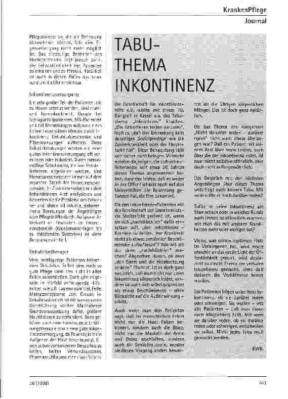 Vorschauseite 2: Berufszweig Homecare: jung und wichtig