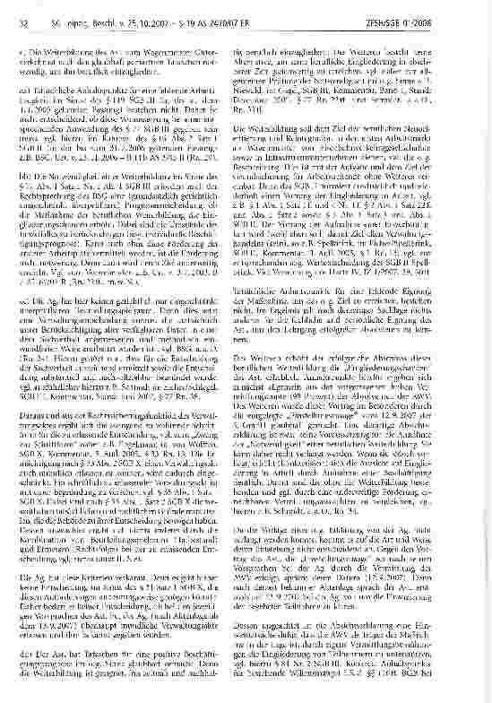 Vorschauseite 3: Beurteilungsspielraum; Eingliederung; Ermessen; Ermessensreduktion; Rechtsschutz; Verwaltungsakt; Weiterbildung