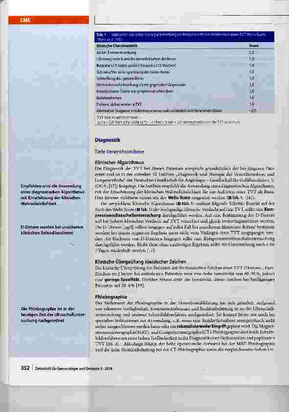 Vorschauseite 4: Thromboembolieprophylaxe im Alter