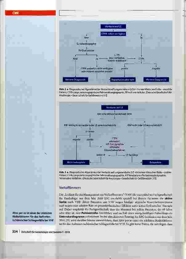 Vorschauseite 6: Thromboembolieprophylaxe im Alter