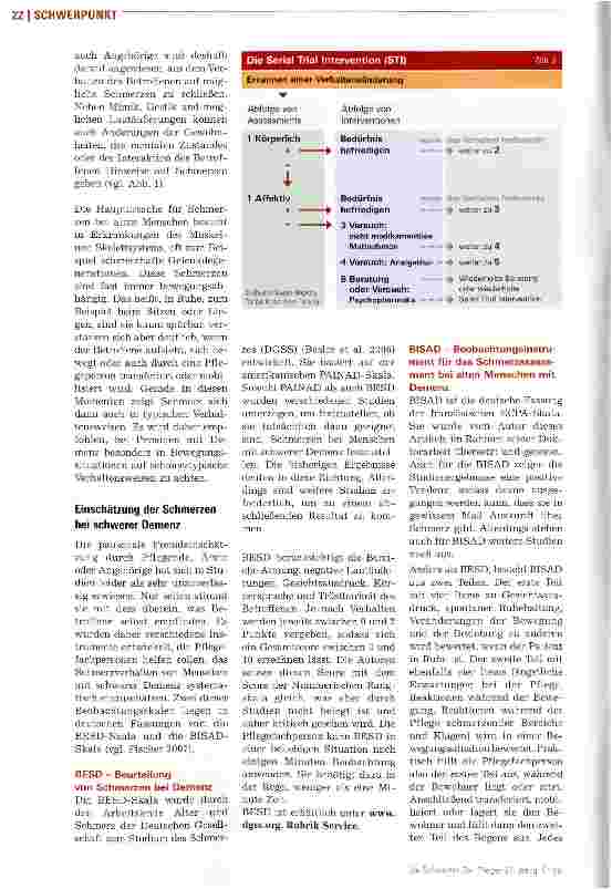Vorschauseite 3: Schmerzeinschätzung bei Menschen mit Demenz