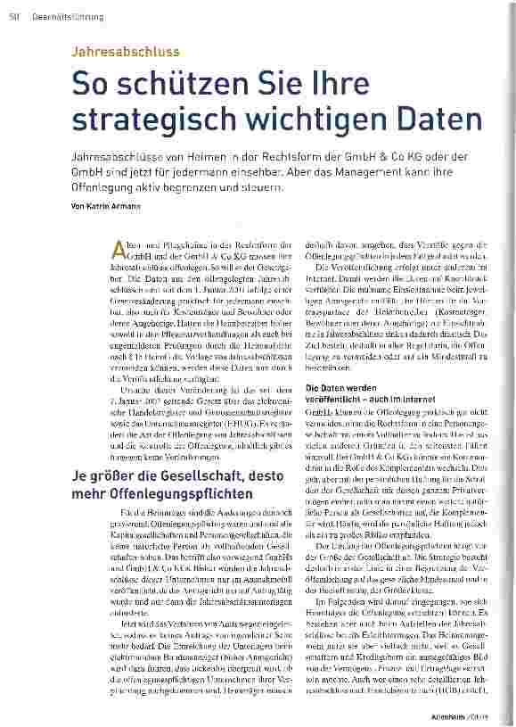 Vorschauseite 1: So schützen Sie Ihre strategisch wichtigen Daten