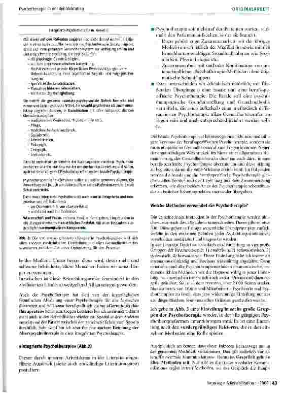 Vorschauseite 3: Psychotherapie in der (Neuro-)Rehabilitation