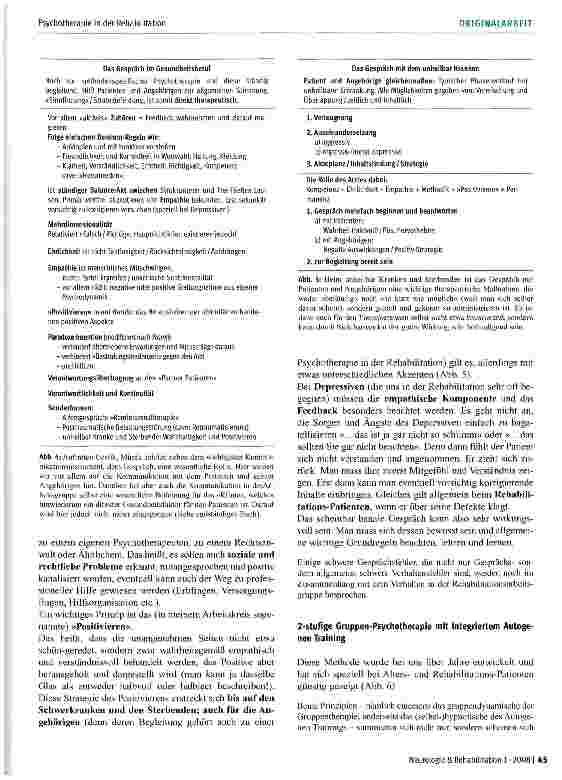 Vorschauseite 5: Psychotherapie in der (Neuro-)Rehabilitation