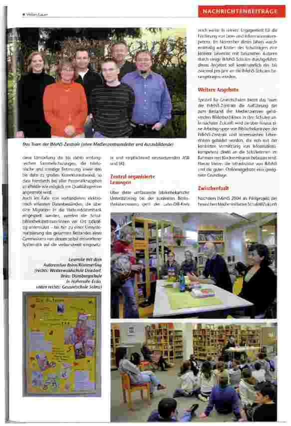 Vorschauseite 4: Ein Netz von Schulbibliotheken