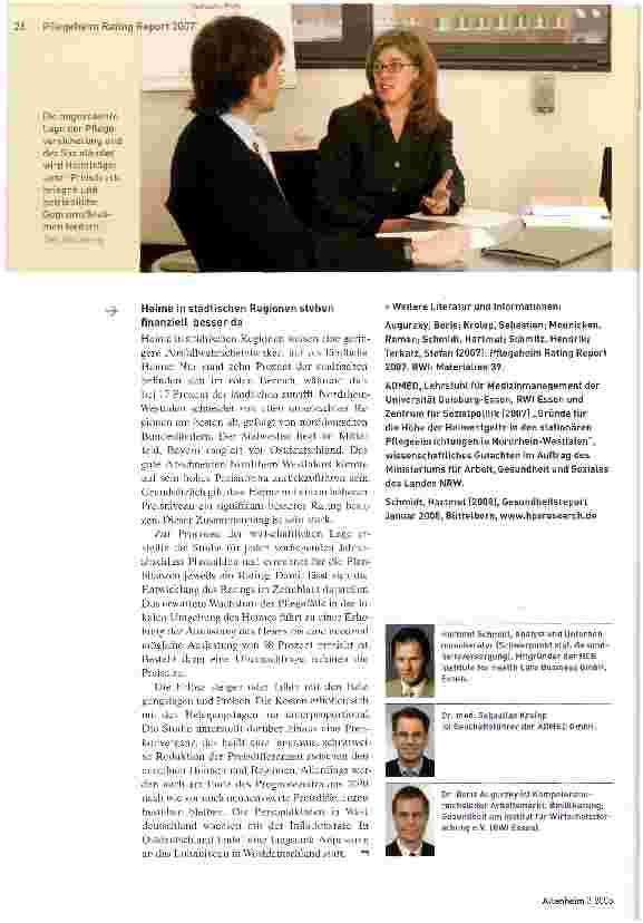 Vorschauseite 3: Preisdruck und Insolvenzgefahr