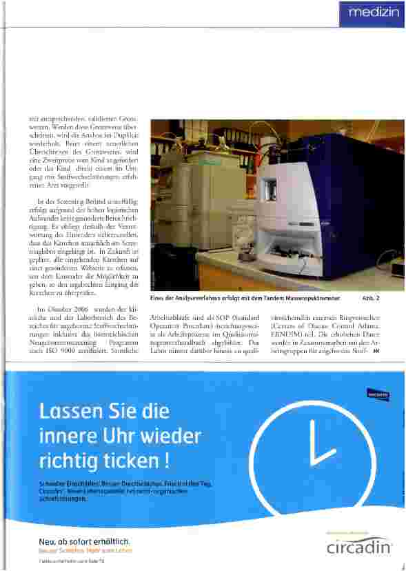 Vorschauseite 4: Gescreenter Start ins Leben