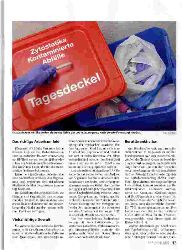 Vorschauseite 2: Damit Arbeit sich auf Gesundheit reimt