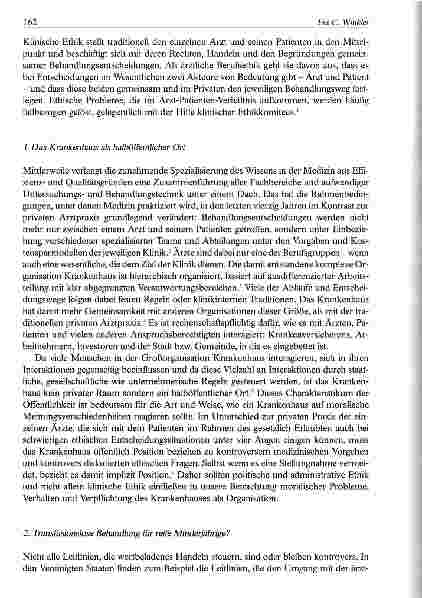 Vorschauseite 2: Zur Ethik von ethischen Leitlinien: Sind sie die richtige Antwort auf moralisch schwierige Entscheidungssituationen im Krankenhaus und warum sollten Ärzte sie befolgen?