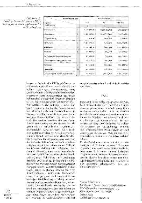 Vorschauseite 3: DRG-ERLÖS-ORIENTIERTES PERSONALBUDGET IN ANÄSTHESIE UND INTENSIVMEDIZIN