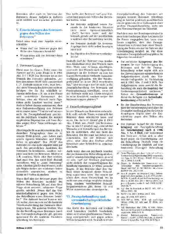 Vorschauseite 5: Rechtliche Betreuung und das Recht auf Freiheit
