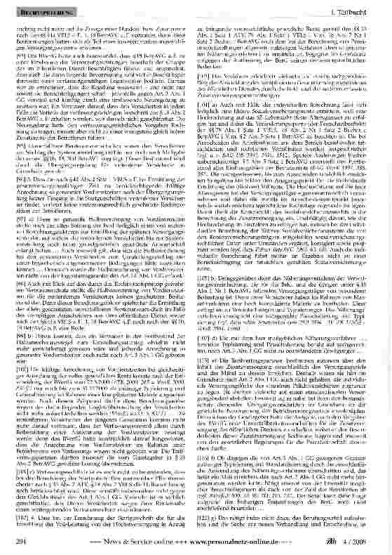Vorschauseite 6: Neuordnung der Zusatzversorgung -Startgutschriften