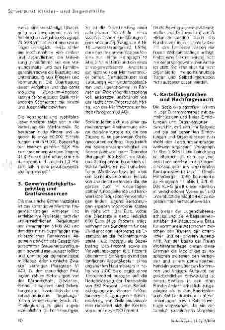 Vorschauseite 3: Wettbewerbsbeschränkungen in der Kinderund Jugendhilfe