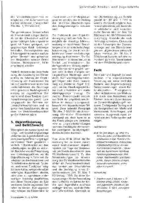 Vorschauseite 4: Wettbewerbsbeschränkungen in der Kinderund Jugendhilfe