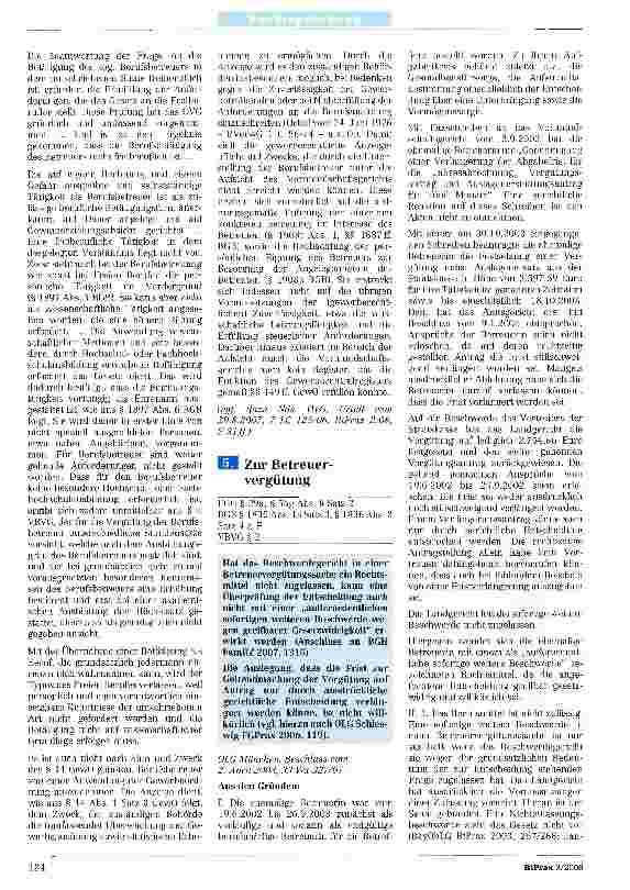 Vorschauseite 2: Zur Gewerbeanzeige des Berufsbetreuers