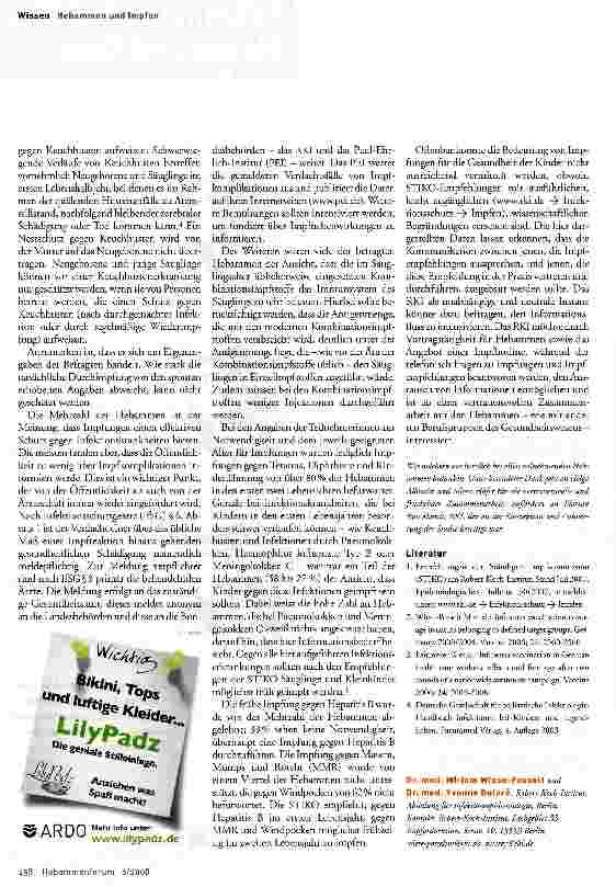Vorschauseite 4: Gut geimpft?