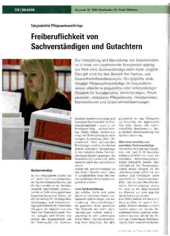 Vorschauseite 1: Auf unhaltbare Missstände hinweisen