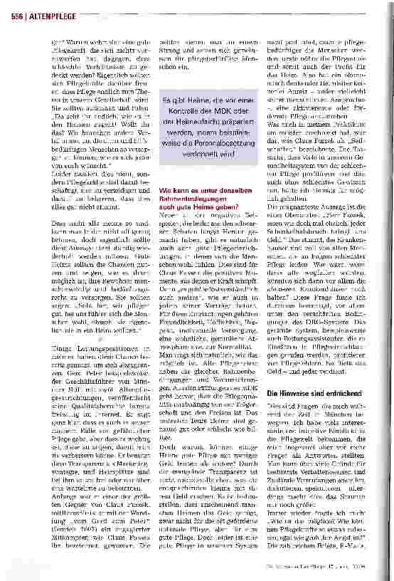 Vorschauseite 3: Zu Besuch bei Claus Fussek