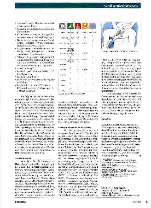 Vorschauseite 4: Menschen mit Kontinenzstörungen