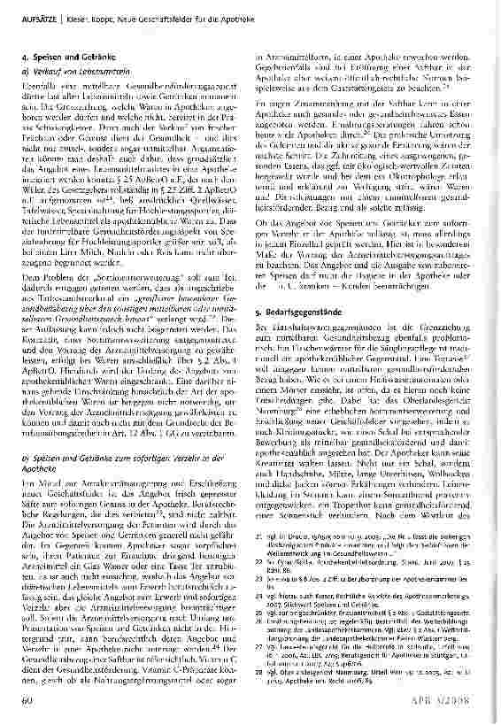 Vorschauseite 4: Neue Geschäftsfelder für die Apotheke