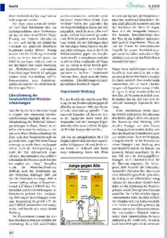 Vorschauseite 3: Werbung durch Krankenhäuser