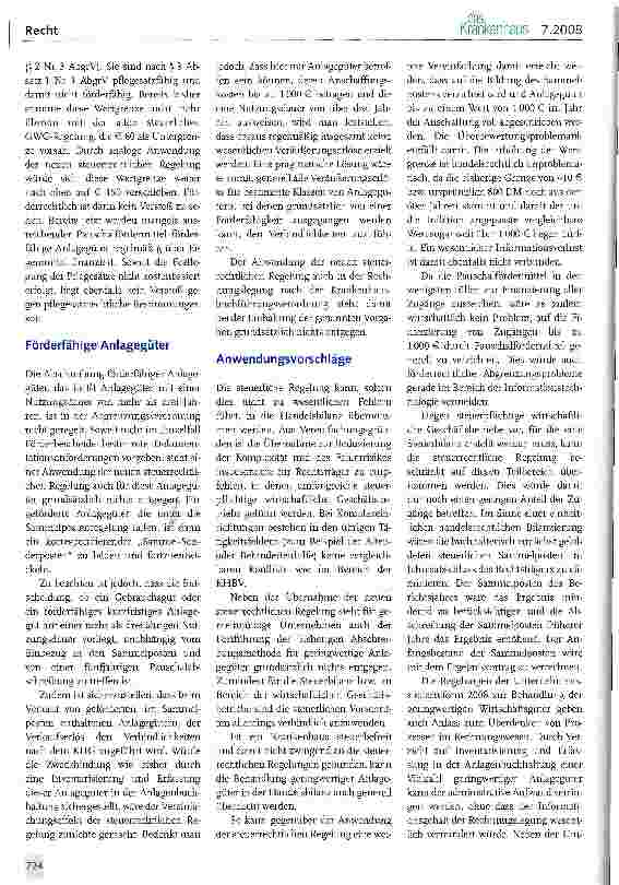 Vorschauseite 3: Unternehmenssteuerreform: Regelungen der Unternehmenssteuerreform 2008 zur Behandlung geringwertiger Wirtschaftsgüter
