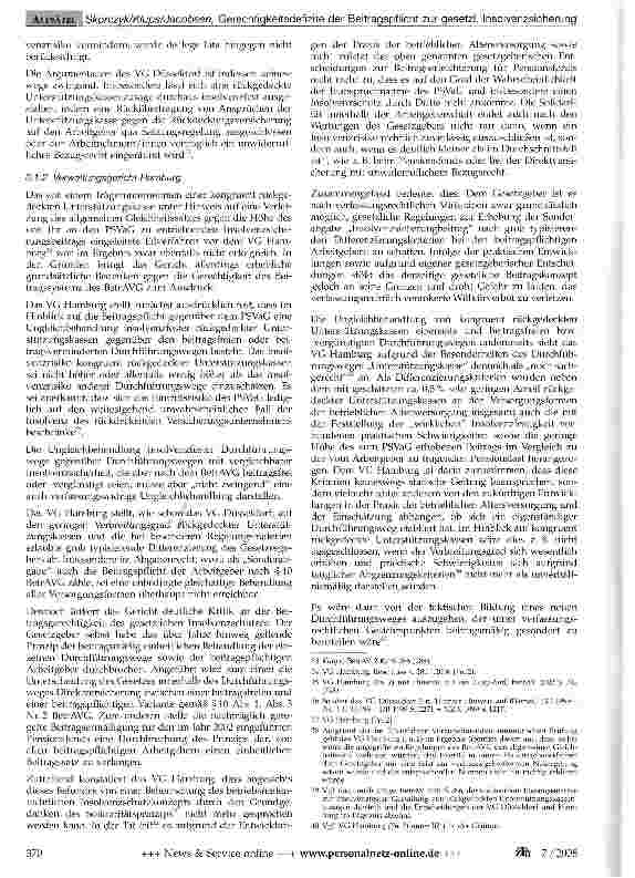 Vorschauseite 4: Gerechtigkeitsdefizite der Beitragspflicht zur gesetzlichen Insolvenzsicherung nach dem Betriebsrentengesetz-Rechtsprechung und rechtspolitische Lösungsansätze -
